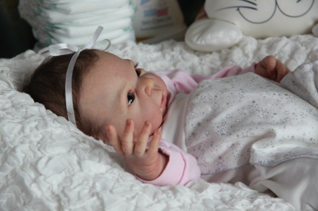 Малышка Кармен. Куколка реборн Виктории Вишни