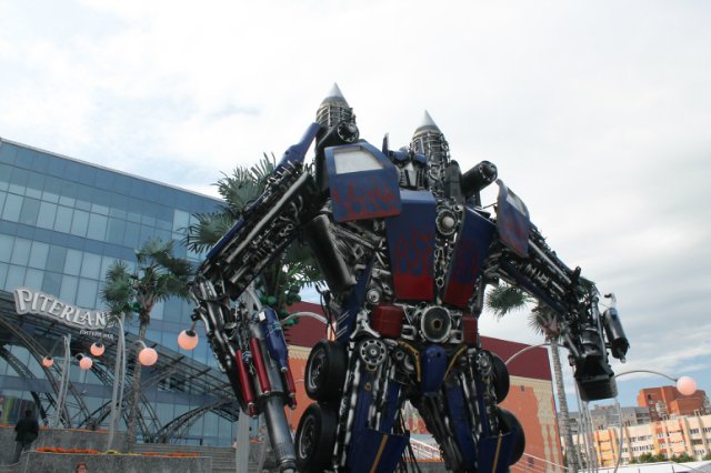 Парк 300-летия Петербурга. Летняя прогулка с Мишелем. Очень много фото