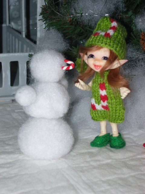 Зимние истории от Таниты. История 2 "Снеговик" (фото 10)