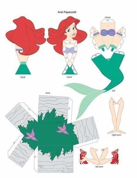 Мои любимые бумажные куклы для вырезания