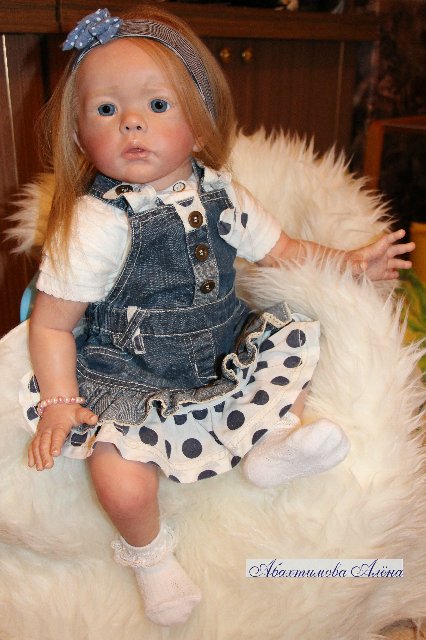 Кукла реборн Стефания, молд Wilma (фото 10)