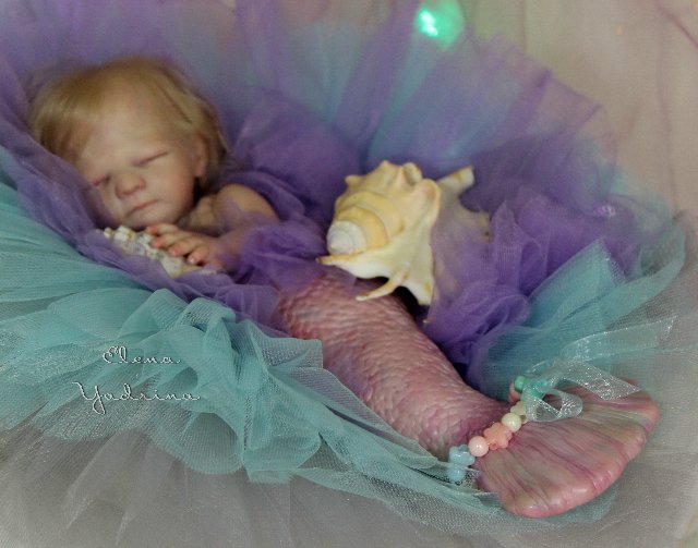 Тасенька. Русалочка. Куклы реборн Елены Ядриной