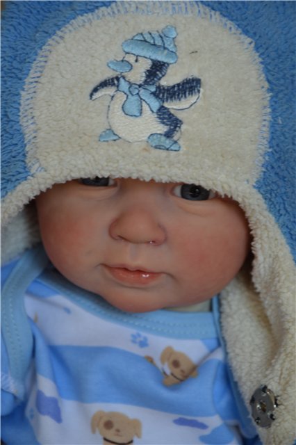 Малыш реборн с ямочкой — Куклы Реборн (Reborn): работы мастеров