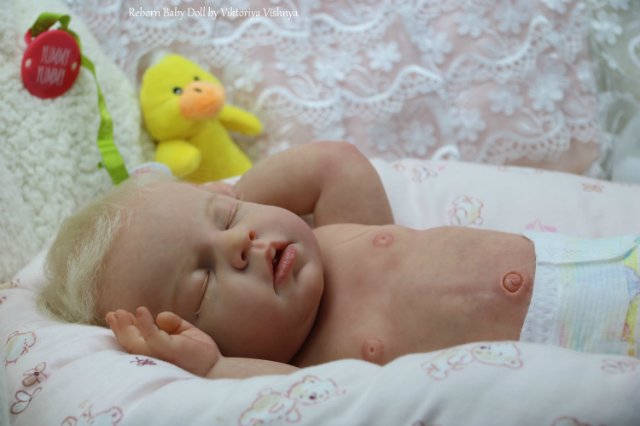 Нежнуля Ноа...Куколка реборн Виктории Вишни