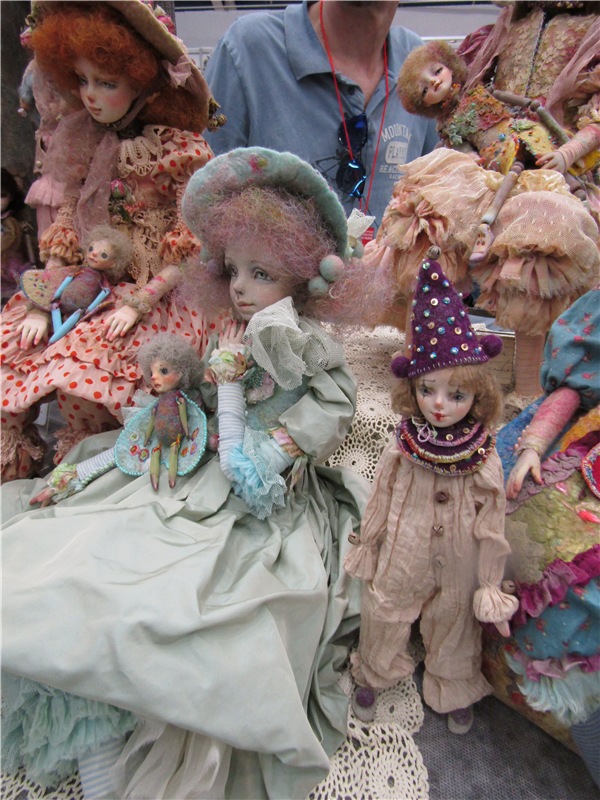 Колдовать - разрешено! Тишинка 2016. Воспоминания о выставке. Салон кукол. Фотообзор (фото 9)