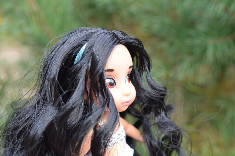 Мини дисней аниматорс Жасмин - осенняя прогулка или лесная принцесса, много фото