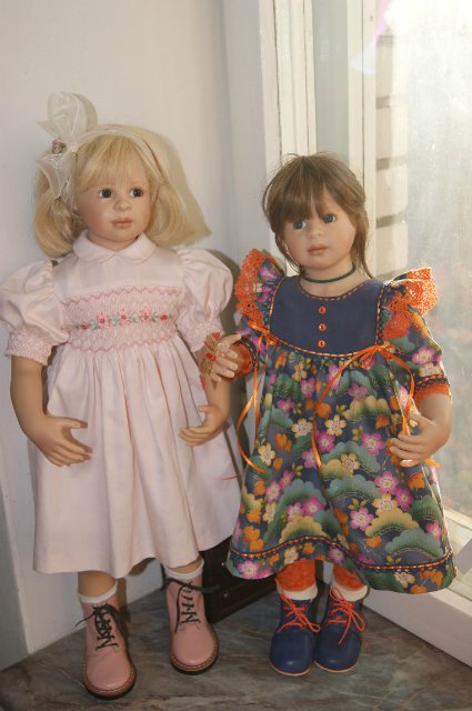 Коллекционная кукла Наташа от Хайди Плюшок. Одежда своими руками