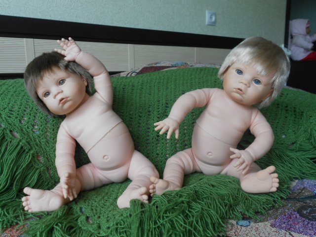 Близнецы - коллекционные куклы от Berjusa