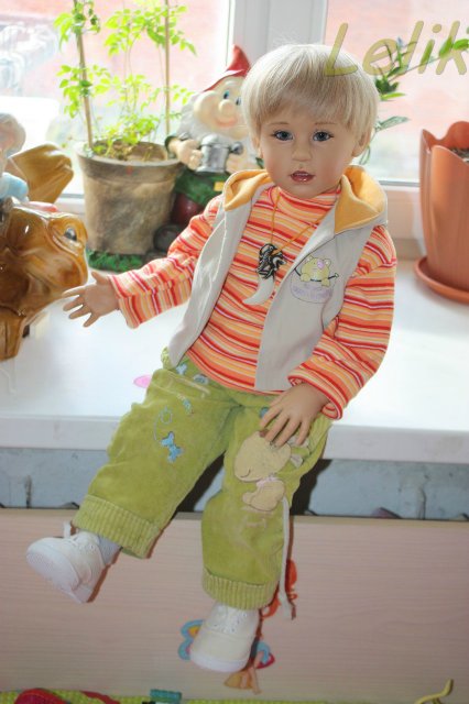 Новое платье Шанталь и наш Зая