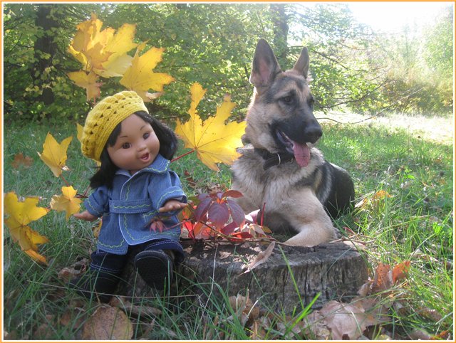 Школа... Осень... Куклы Galoob Baby Face (фото 9)