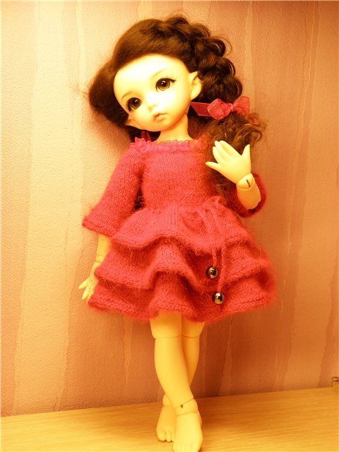 Девочка в красном — Куклы Fairyland (ФэйриЛэнд): BJD (БЖД)