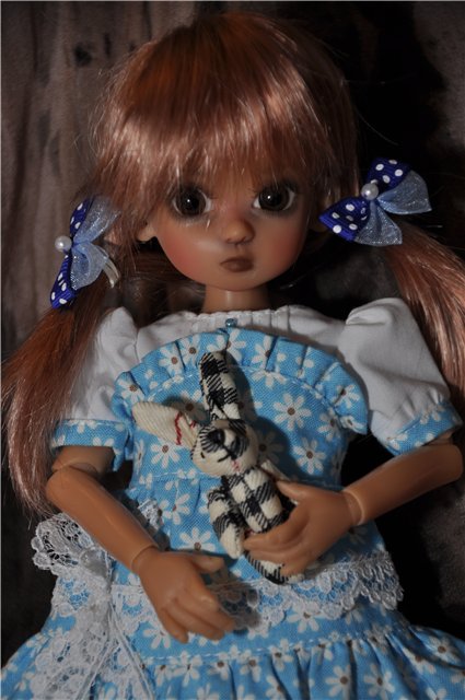 "Говорят под Новый год, что не пожелается..." - пятый тиник от Kaye Wiggs Millie fairskin у нас дома (фото 10)