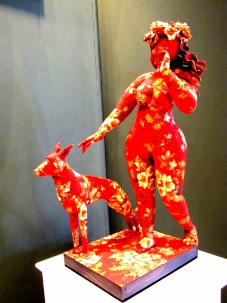 Текстильные куклы-скульптуры Натальи Вельчинской