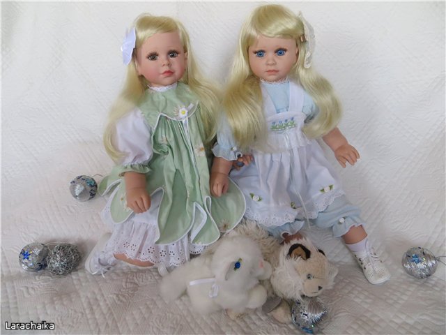 Красоты много не бывает. Редкие коллекционные куклы Cheri McAfooes for Lloyd Middleton. "..беленькие кисоньки..." (фото 7)