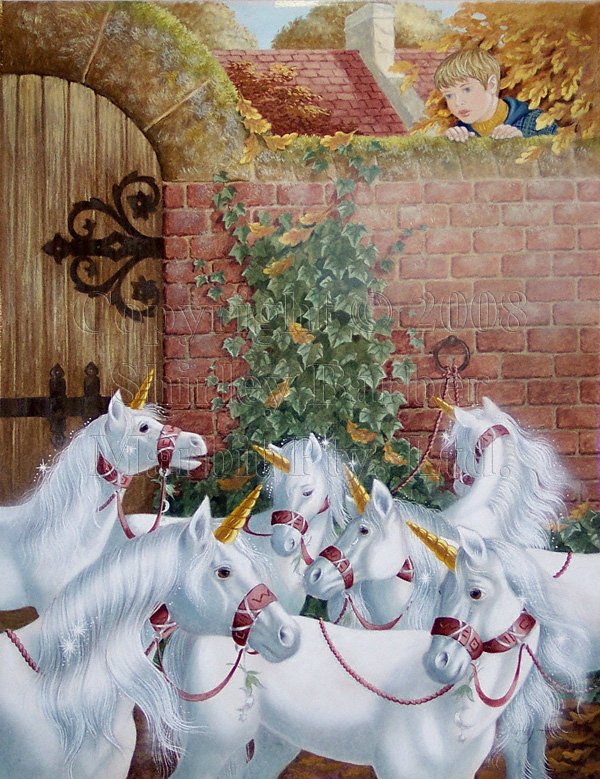 Мир эльфов и фей от Ширли Барбер (SHIRLEY BARBER)