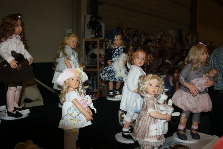 Международная выставка кукол в s'-Hertogenbosch (Den Bosch) в Голландии - 2013. Часть шестая