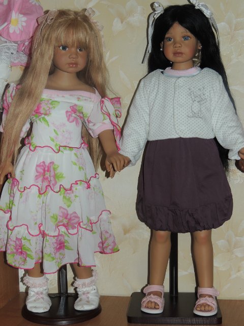 Наши вечерние переодевалочки