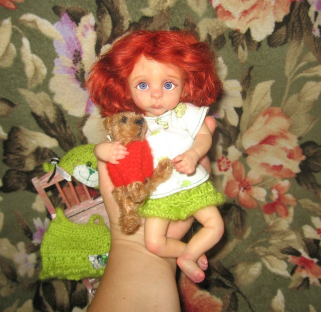 Каролина. Авторская кукла Кондрашовой Ирины