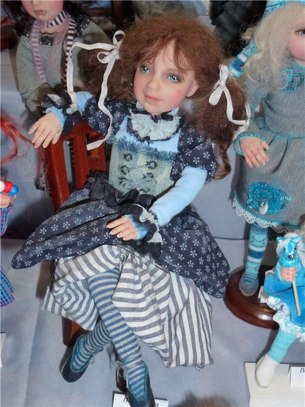 Авторские куклы Елены Коноваловой. Полимерная глина (фото 7)