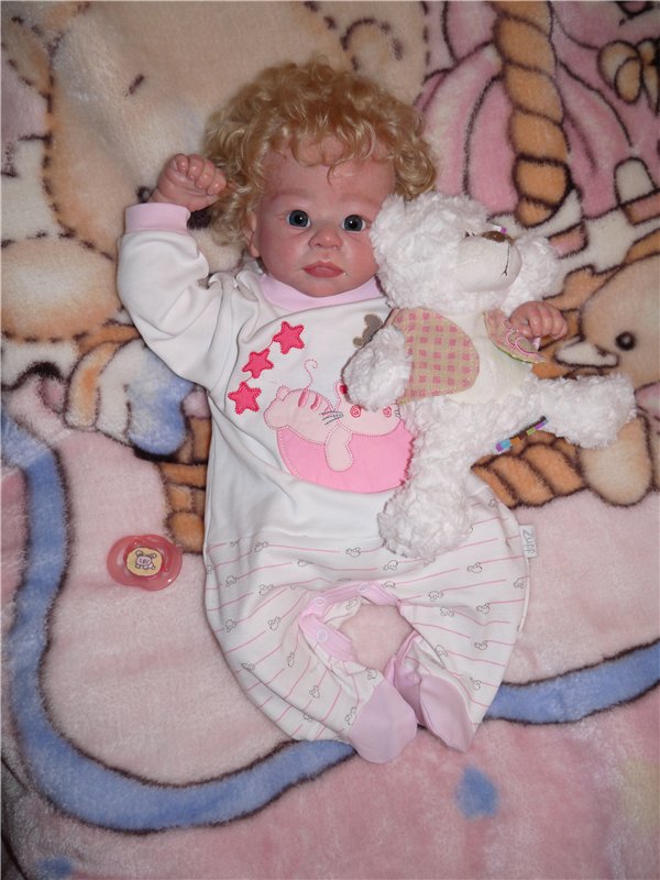 Моя Холли из молдика Holly от скульптора Linda Murray. Кукла реборн Натальи Фединой, Baby-Zest