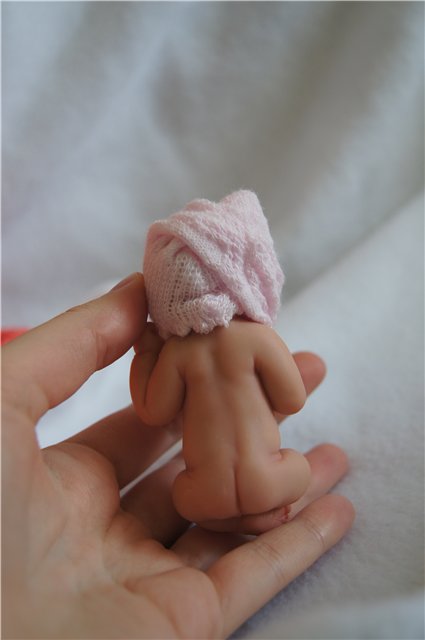 Моя крошка. Авторская мини кукла