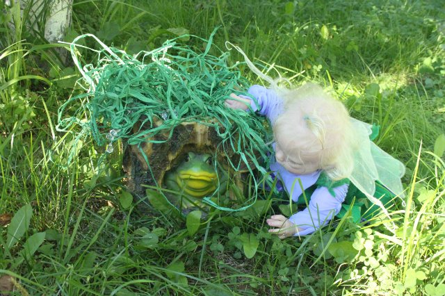 Офелька-стрекоза, куклёныш реборн Элины Кудрявцевой