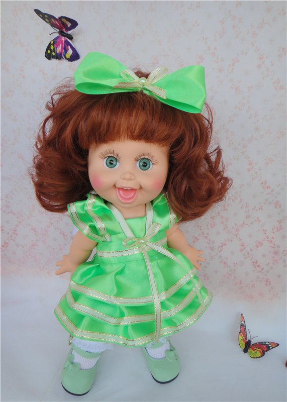 Солнечная девочка -Пенни ООАК от Galoob Baby Face (фото 5)