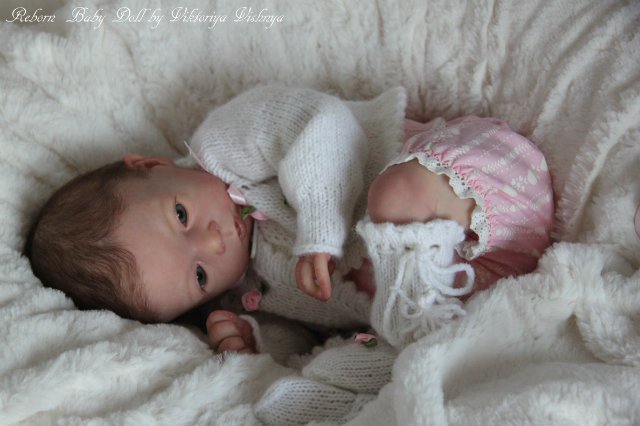Аделиночка 2... Куколка реборн Виктории Вишни
