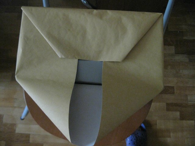 Как отправить посылку когда на почте нет коробок.Один из способов (фото 7)