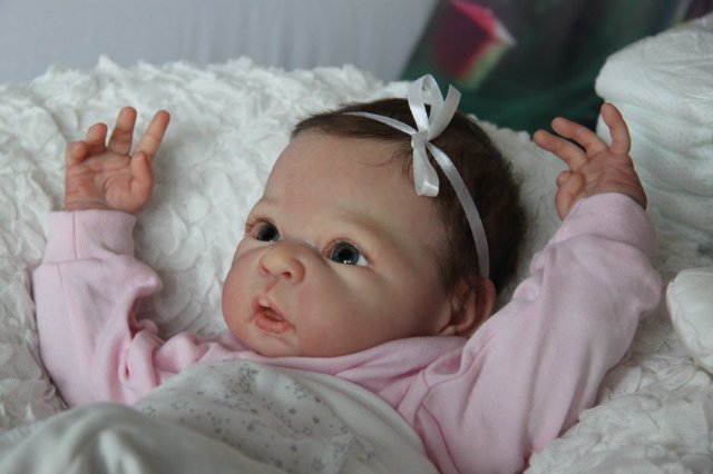 Малышка Кармен. Куколка реборн Виктории Вишни