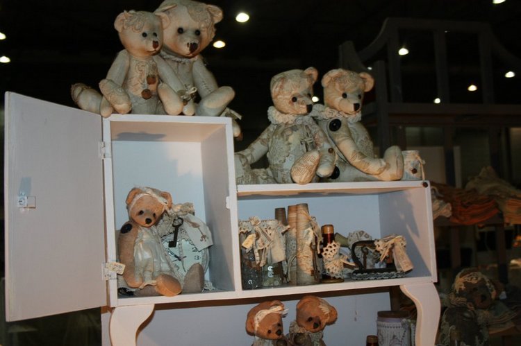 Выставка кукол, мишек тедди, кукольных домиков и миниатюры в Den Bosch (Нидерланды) 24-25 октября 2015 год. Часть вторая