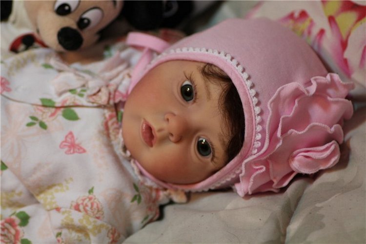 Татка - малышка реборн из молда Тиффани от Натали Блик