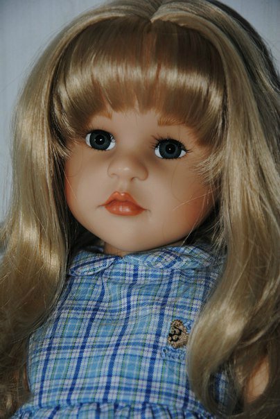 Мой мечтательный ангелочек. Жизель II 2005г от Gotz & Steiff