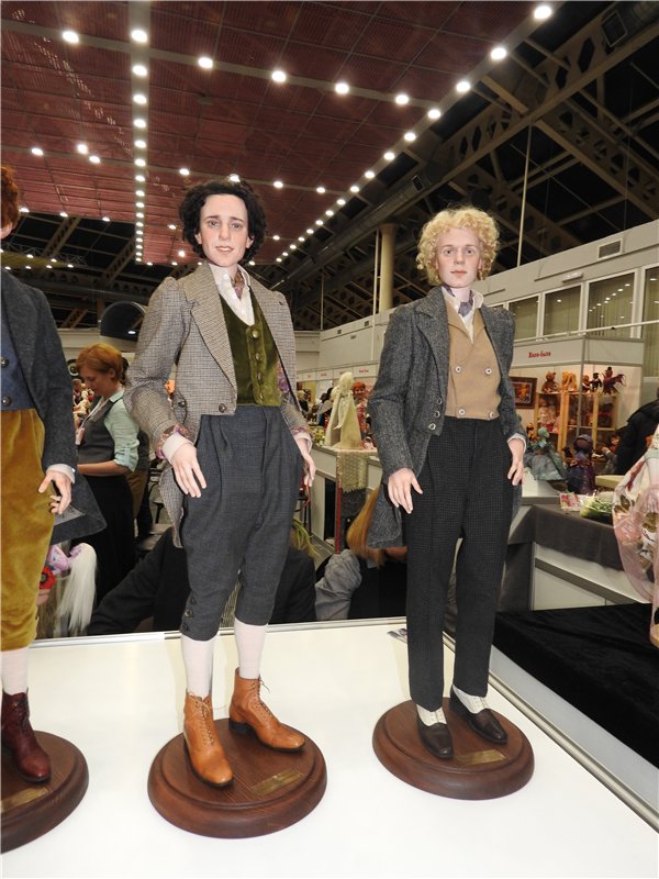 Экскурсия в страну чудес… Авторская кукла. Москва, Тишинка 2016