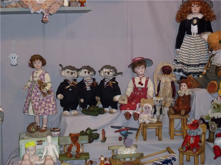 Moscow-Fair. Обзор выставки мишек и кукол на Тишинке - 2016 с маленьким Сильвестором