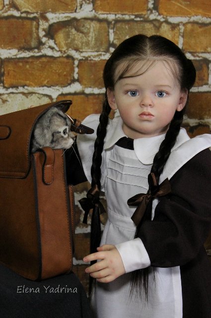 Первоклашка. Часть вторая. Куклы реборн Елены Ядриной (фото 8)