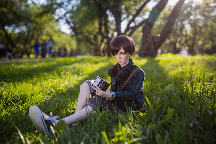Под цветущими яблонями — Фотоистории с куклами BJD (БЖД): сериалы