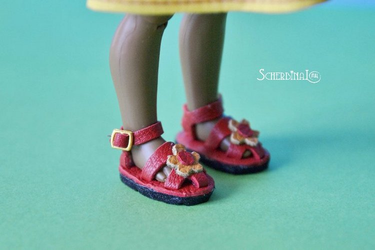 Летняя коллекция платьев для маленьких кукол (фото 10)