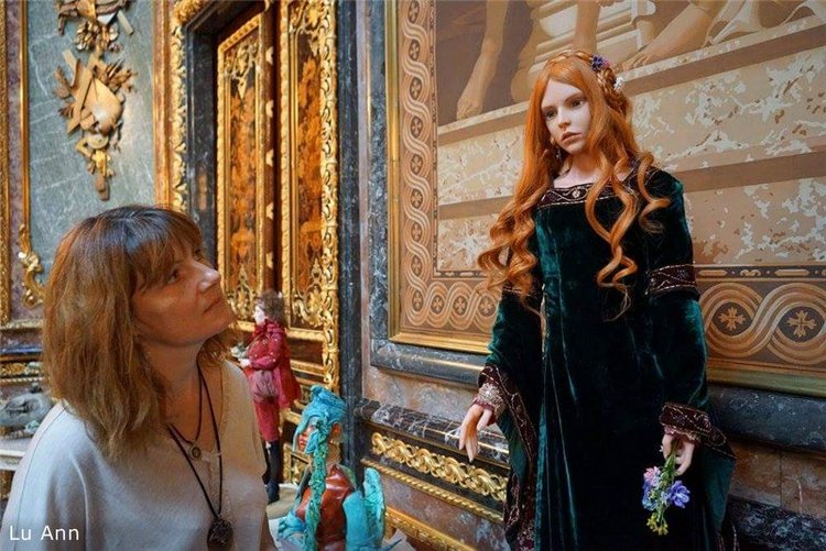 Офелия 120 см НАКОНЕЦ! Дождалась. Доделала. 17 фото