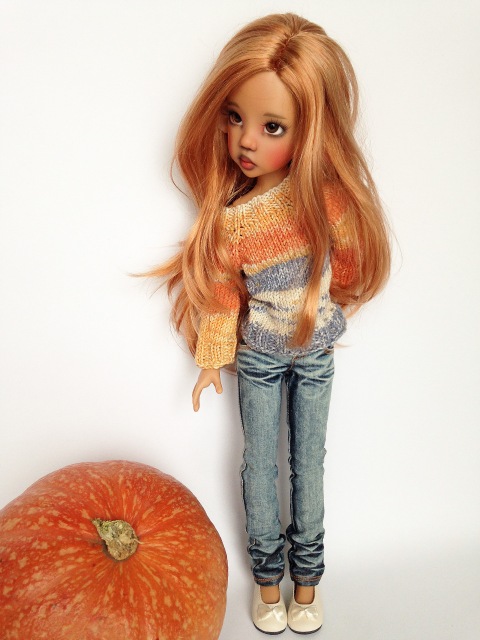 Оранжевое. Kaye Wiggs — Куклы Kaye Wiggs (Кайе Виггс): авторские BJD (БЖД)
