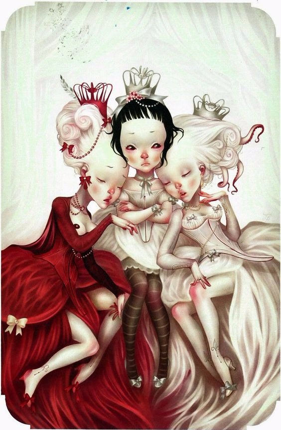 Сюрреалистические иллюстрации французской художницы Элоди LostFish или еще раз об Алисе (фото 10)