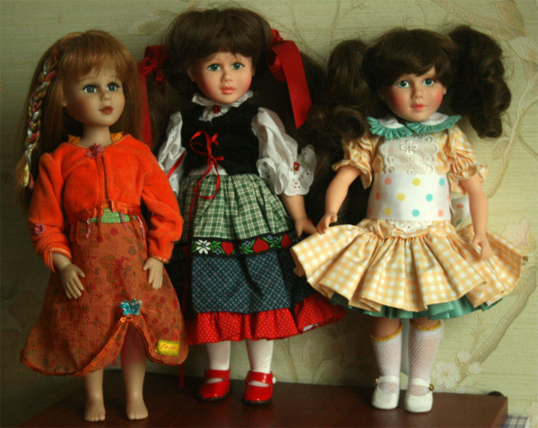 Куклы Робин Вудс для Madame Alexander, серия Let's Play Dolls