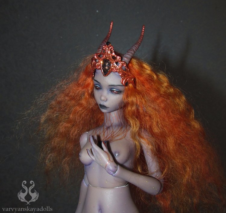 Авторская шарнирная кукла Касай | Бэйбики Авторская шарнирная кукла Касай (фото 8)