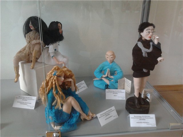 Выставка авторских кукол и медведей Тедди Кукольный вернисаж, Нижний Новгород