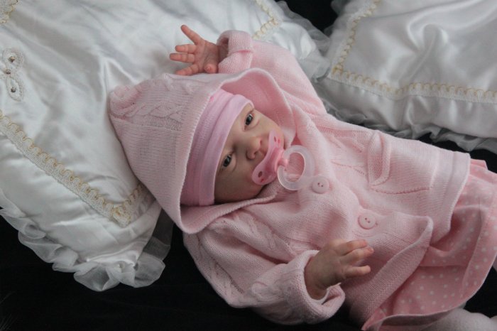 Девочка Ника. Куколка реборн Вишни Виктории