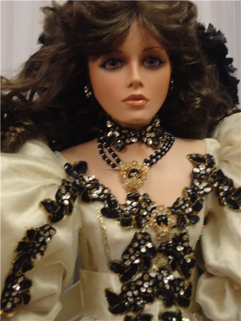 Я назвала ее Золотая Звезда. Фарфоровая кукла от Русти (фото 6)