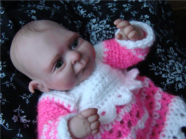 Маленькая Снежинка и помпушка Рози. Авторские куклы Кондрашовой Ирины