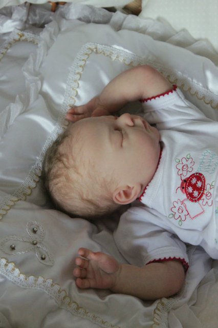 Весенний цветочек... Куколка реборн Виктории Вишни