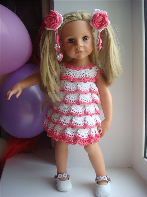 Дефиле моих девчонок или одежда для кукол Gotz своими руками (фото 3)