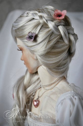 парики для кукол БЖД от: Amadiz Studio